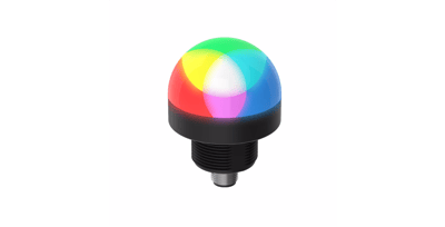 Banner Engineering Multicolor RGB Indicator Light with IO-Link, K50L2 Series